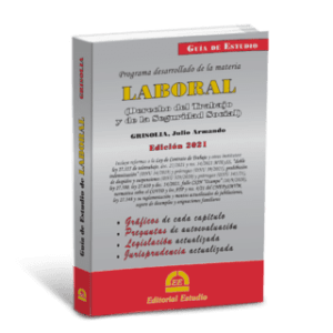 GUIA DE ESTUDIO DERECHO LABORAL. Grisolía, Julio