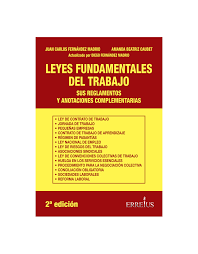Leyes Fundamentales Del Trabajo - Fernández Madrid