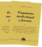 Psiquiatría medicolegal y forense. 2 tomos ACHÁVAL, Alfredo
