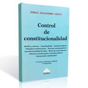 CONTROL DE CONSTITUCIONALIDAD  – AMAYA, JORGE