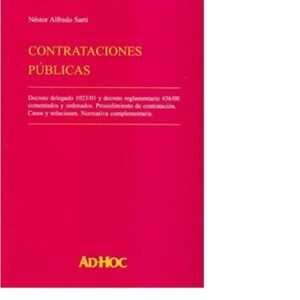 Contrataciones Publicas. Sarti Alfredo