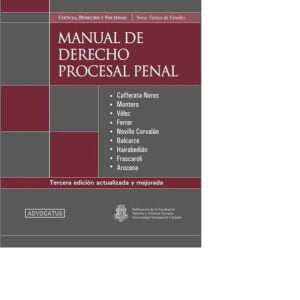 Manual De Derecho Procesal Penal - Cafferata Nores, Jose I. Y Otros