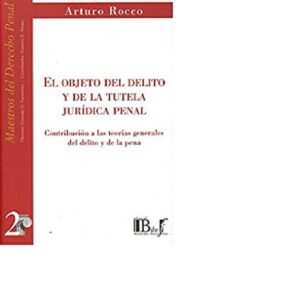 El Objeto Del Delito y La Tutela Jurídica Penal - Rocco