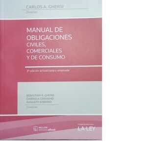 Manual De Obligaciones Civiles Y Comerciales . Ghersi, Carlos