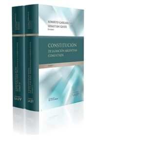 Constitución De La Nación Comentada 2 Tomos. Gargarella