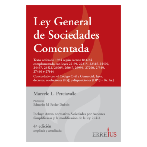LEY GENERAL DE SOCIEDADES. Perciavalle, Marcelo