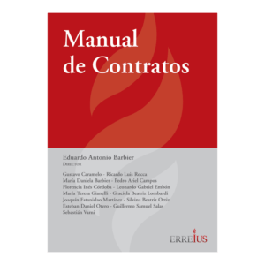 MANUAL DE CONTRATOS. Barbier, Eduardo