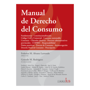 MANUAL DE DERECHO DEL CONSUMO. Alvarez Larrondo, Marcelo