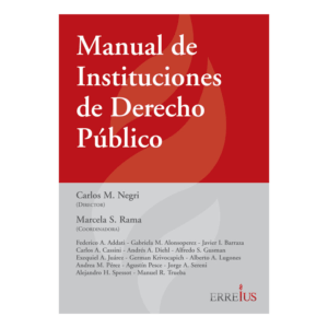 MANUAL DE INSTITUCIONES DE DERECHO PUBLICO. Negri, Carlos
