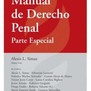Manual Derecho Penal Parte Especial - Alexis Simaz