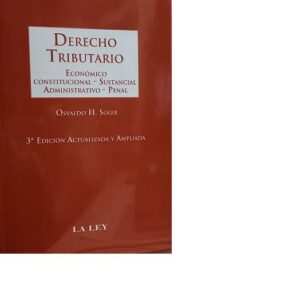 Derecho Tributario . Soler Osvaldo