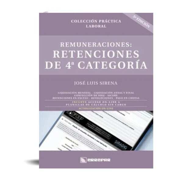 Remuneraciones: Retenciones De 4ª Categoría  - José Luis Sirena
