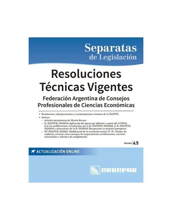 Separata De Resoluciones Técnicas Vigentes