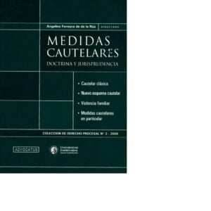 MEDIDAS CAUTELARES - FERREYRA DE DE LA RÚA ANGELINA