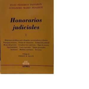HONORARIOS JUDICIALES 2TS - PASSARÓN - PESERESI