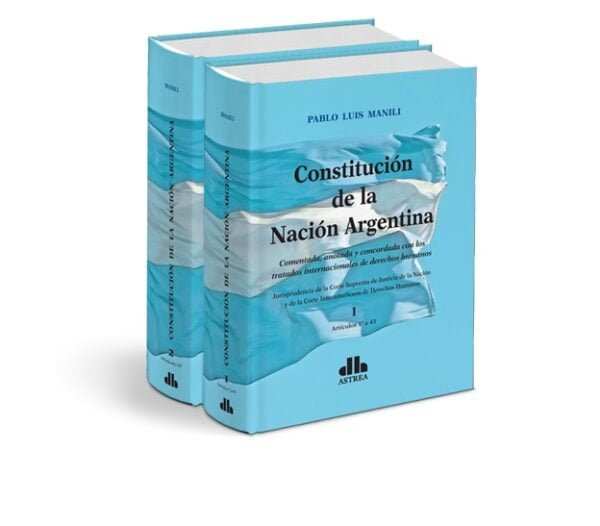 CONSTITUCIÓN DE LA NACIÓN ARGENTINA X 2 TS - MANILI PABLO