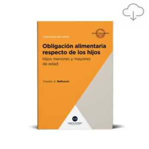 OBLIGACIÓN ALIMENTARIA RESPECTO A LOS HIJOS - BELLUSCIO
