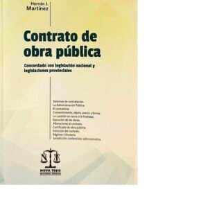 CONTRATO DE OBRA PÚBLICA - MARTÍNEZ, HERNÁN J