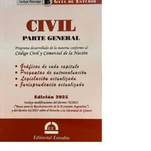GUIA DE ESTUDIO CIVIL - PARTE GENERAL