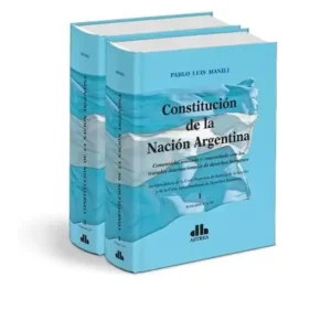CONSTITUCIÓN DE LA NACIÓN ARGENTINA X 2 TS - MANILI PABLO