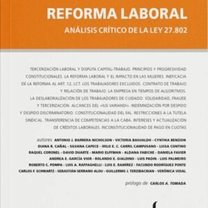 REFORMA LABORAL - ANÁLISIS CRÍTICO DE LA LEY 27802 -POMPA - TERZIBACHIAN